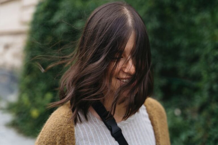 a brassy brunette fix helps restore balanced, natural-looking brown hair